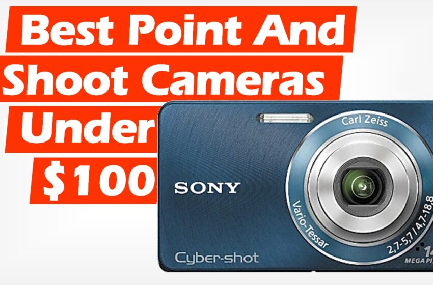  Best Point and Shoot Cameras Under $100 (2022)