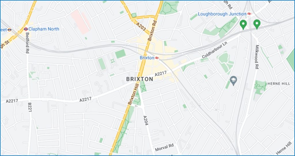 Map-of-brixton-london-area
